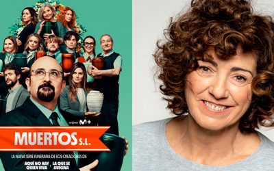 Arantxa Aranguren forma parte del elenco de la serie Muertos S.L., en Movistar Plus+